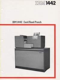 IBM 1442 Card Read Punch