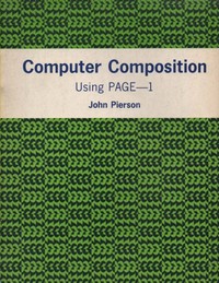 Computer Composition Using PAGE-1