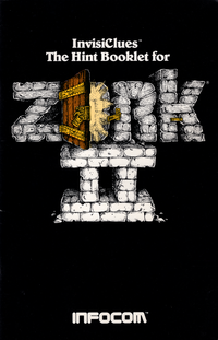 Zork II Hint Booklet and Adventurer's Map