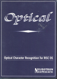 Optical Character Recognition for the RISC OS