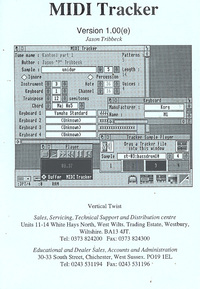 MIDI Tracker