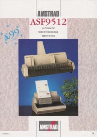 Amstrad ASF9512 Sheet Feeder
