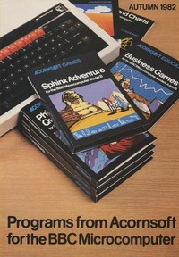 Programs from AcornSoft Autumn 1982