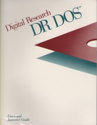 DR DOS User & Reference Guide