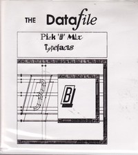 The Datafile - Pick n Mix Typefaces