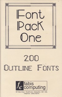 Font Pack One