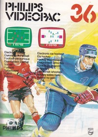 Philips Videopac 36 - Electronic Soccer & Electronic Ice Hockey