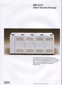 IBM 3370 Direct Access Storage
