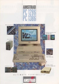 Amstrad PC 1286 & PC 1386
