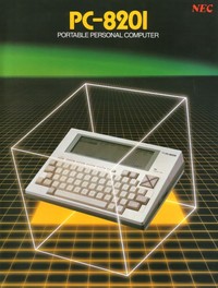 Sharp PC-8201 Portable Personal Computer