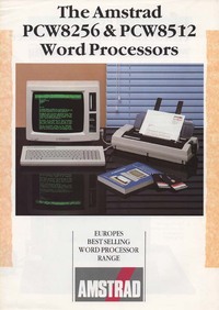 Amstrad PCW8256 & 8512 Word Processors