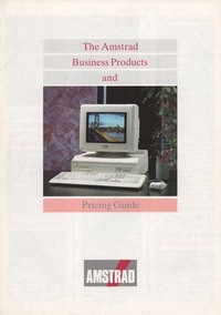 Amstrad Business Products & Pricing Guide (1988)