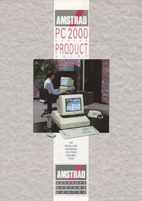 Amstrad PC 2000 Series Product Guide