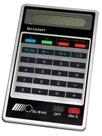 Sharp EL-8140 calculator