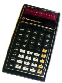 TI-SR-51-II. Advanced professional electronic calculator