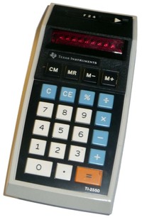 TI-2550 Memory Calculator (1st Design)