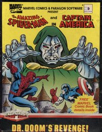 The Amazing Spiderman and Captain America in Dr Doom's Revenge!