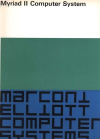 Marconi Elliott Myriad II Computer System