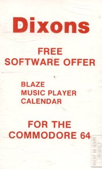 Dixons Free Software Offer (Blaze, Music Player, Calendar) 