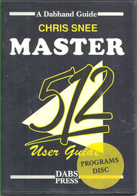 Master 512 User Guide (Disk)