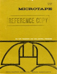 Digital Equipment Corporation Microtape Brochure