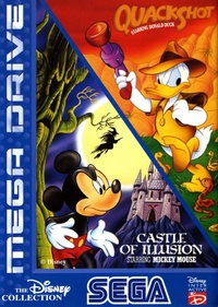 Quackshot Starring Donald Duck - Castle of Illusion Starring Mickey Mouse 