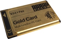 Psion Dacom V34+Fax Gold Card