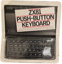 ZX81 Push-Button Keyboard