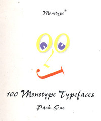 100 Monotype Typefaces Pack 1
