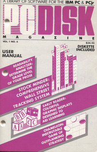 PC Disk Magazine Vol 1 No.6
