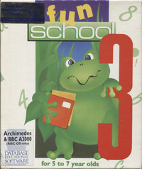 Fun School 3 - for 5-7 year olds