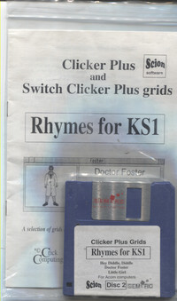 Clicker Plus Grids: Rhymes for KS1