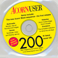 Acorn User CD November 1998
