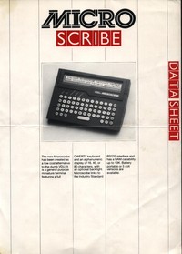 Microscribe Data Sheet