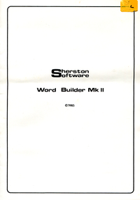 Word Builder Mk II