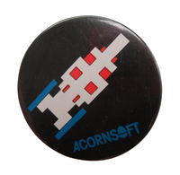 Acornsoft Rocket Raid Badge