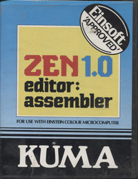 Zen 1.0 editor assembler