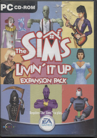 The Sims: Livin' It Up (Expansion) (DVD Case)