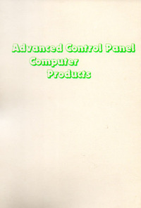 Advanced Control Panel
