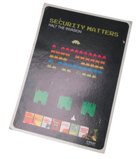 Wiley Publishing Space Invaders Poster