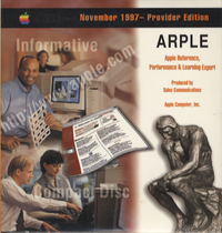 Apple Reference, Performance & Learning Expert. Provider Edition, November 1997.