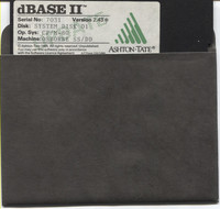 DBASE II (V 2.43)