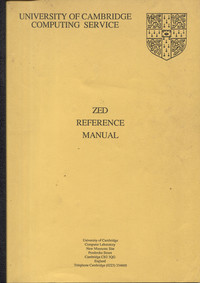 ZED Reference Manual