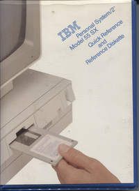 IBM Personal System/2 Model 55SX Quick Reference Guide and Reference Diskette