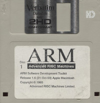 Arm Toolkit for Apple Macintosh Release 1.6