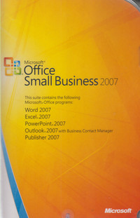 Microsoft Office Small Business Edition 2007
