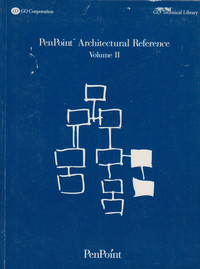 PenPoint Architectural Reference Vol II