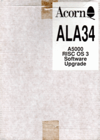 ALA34 - Acorn A5000 RISC OS 3 Software Upgrade