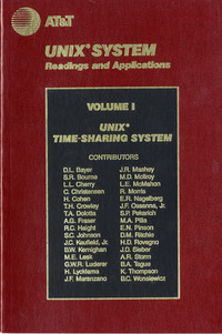 Unix System Readings and Applications, Volume I