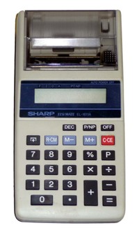 Sharp EL-1611A Electronic Calculator